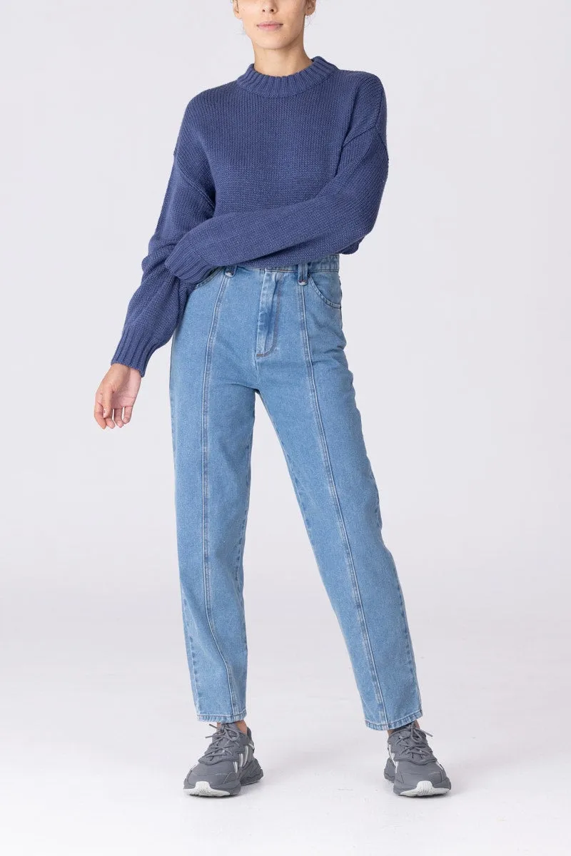 The Fifth Label Demure High Waist Straight Leg Jean