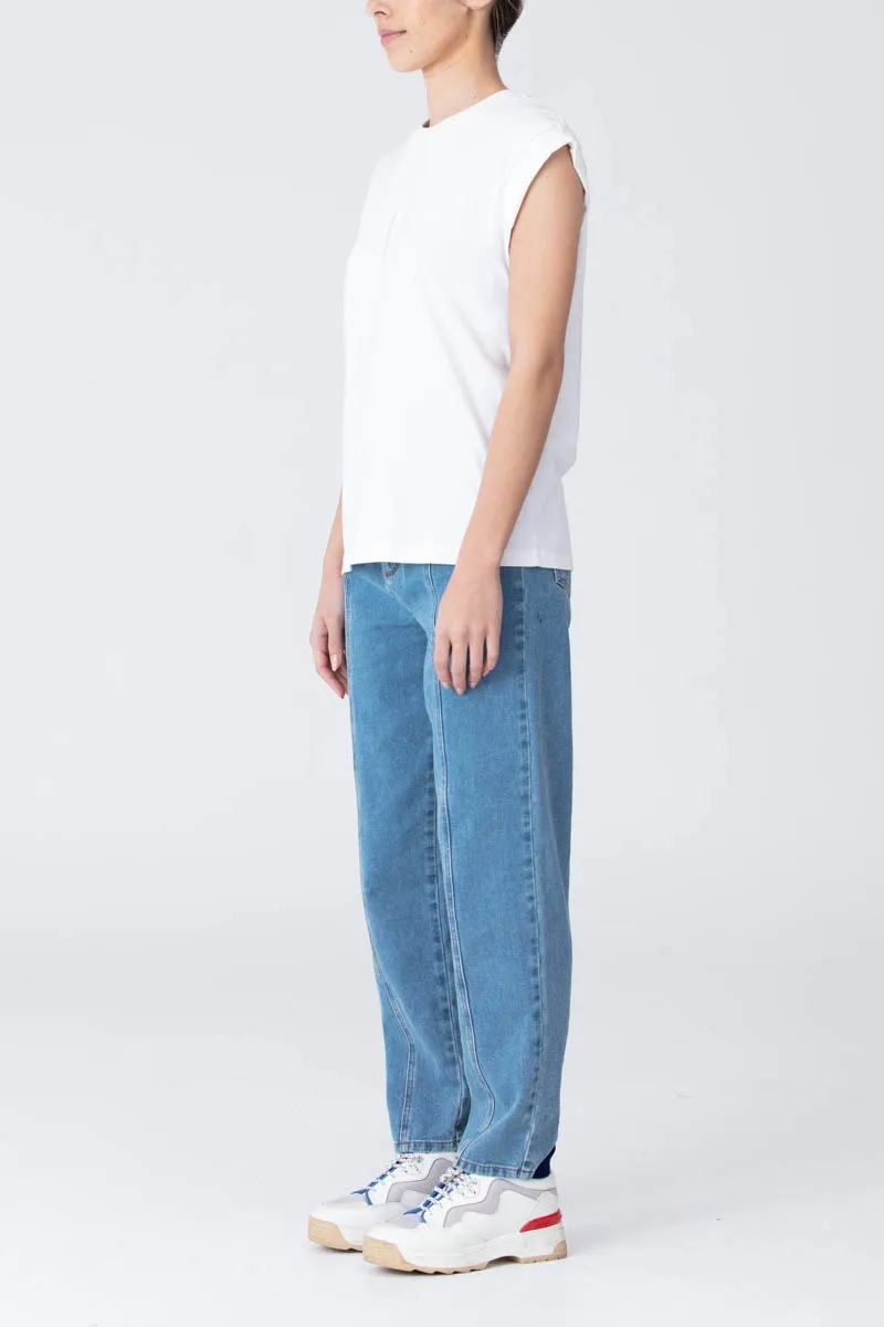 The Fifth Label Demure High Waist Straight Leg Jean