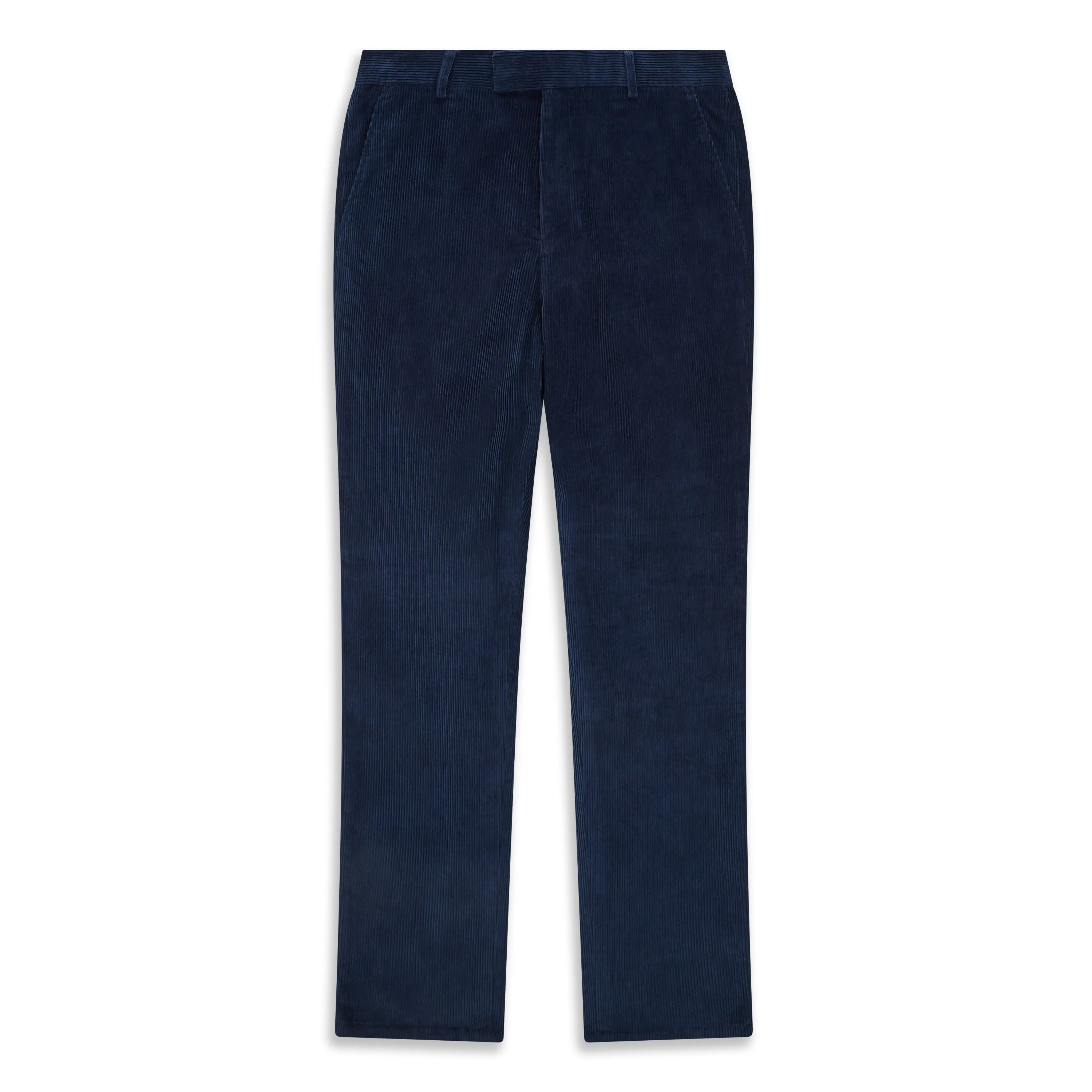 Thomas Navy Cotton Corduroy Trouser