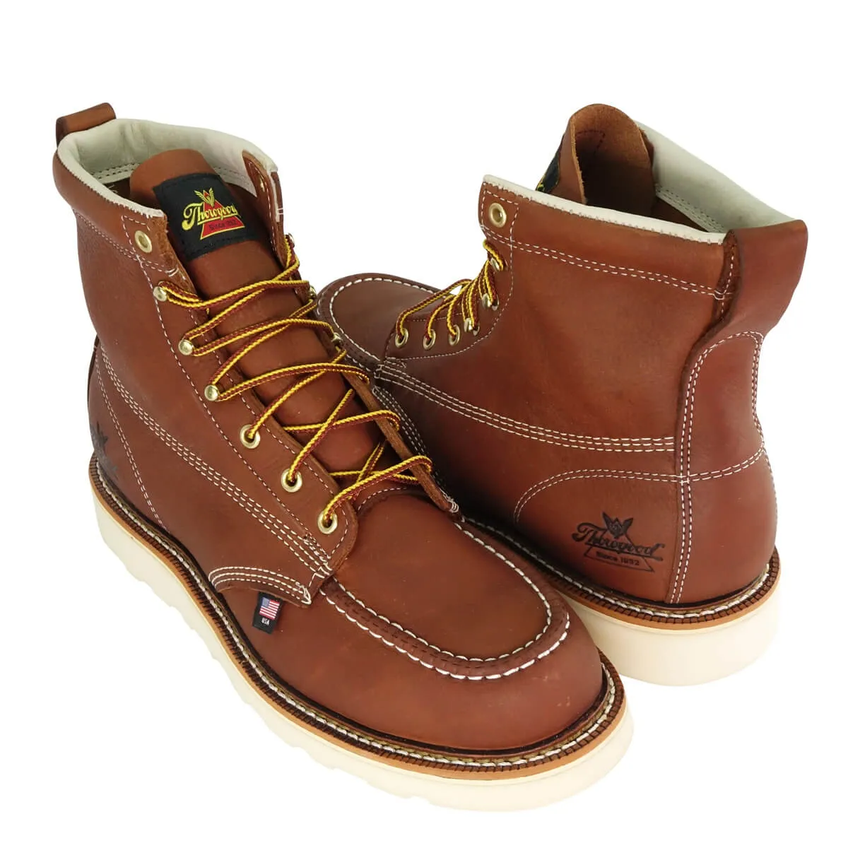 THOROGOOD Men's American Heritage – 6 Inch Tobacco Moc Toe 814-4200