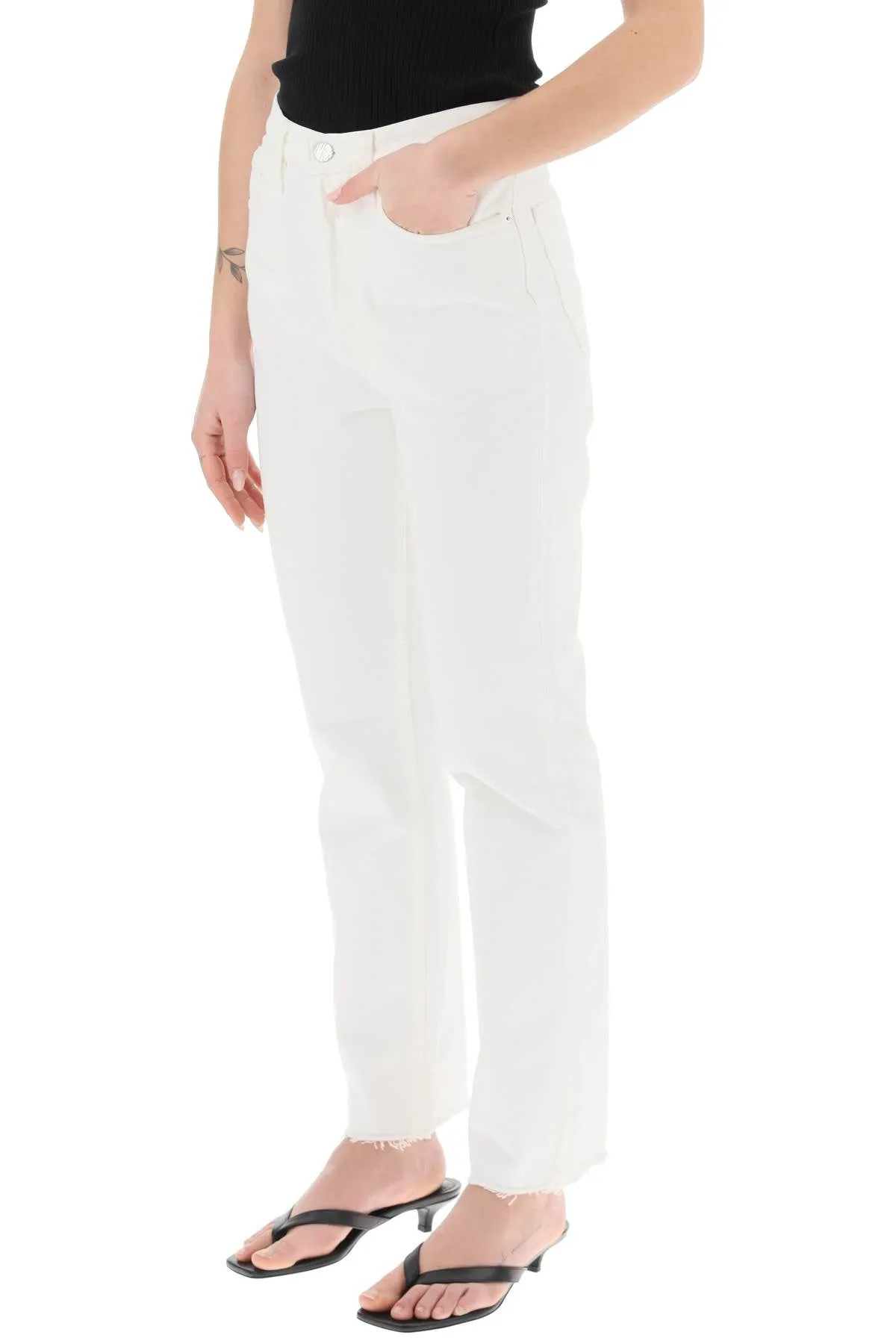 Toteme classic cut jeans in organic cotton