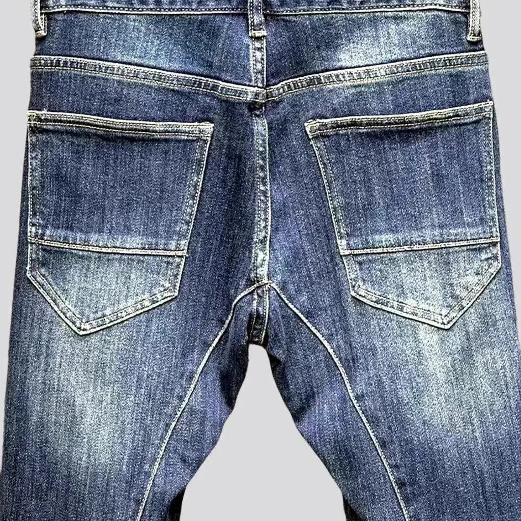 Vintage moto jeans
 for men