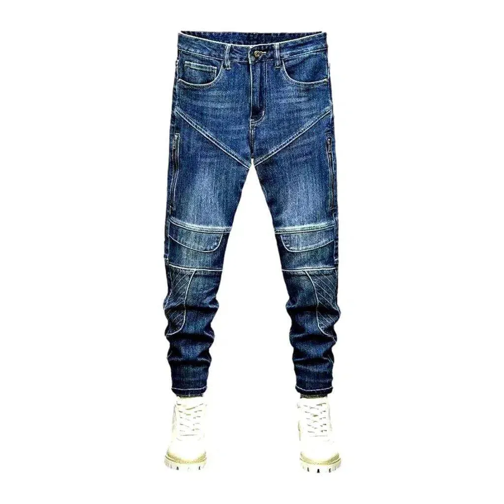 Vintage moto jeans
 for men