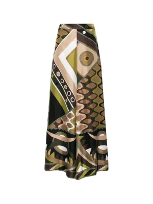 Vivara-Print Palazzo Pants