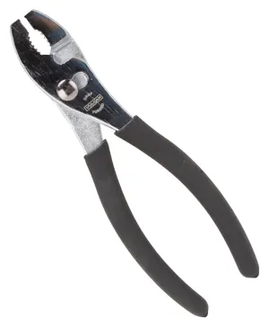 Vulcan JL-NP004 Slip Joint Plier, 8 in OAL, 1-1/4 in Jaw Opening, Black Handle, Non-Slip Handle, 1-1/4 in W Jaw :CD: QUANTITY: 1