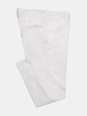 White Cotton Chino