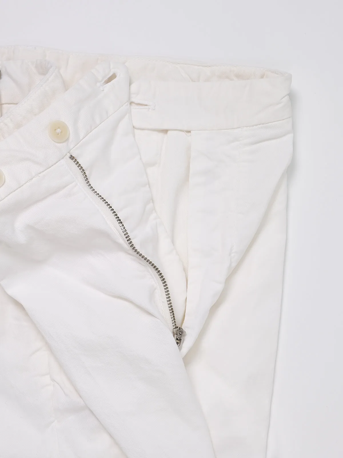 White Cotton Chino