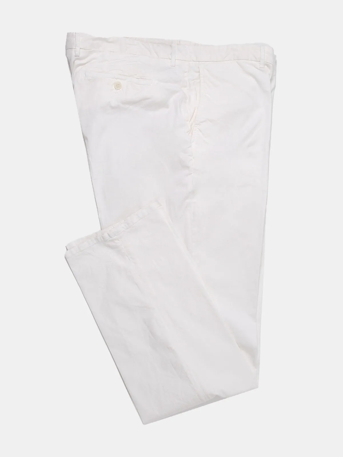 White Cotton Chino