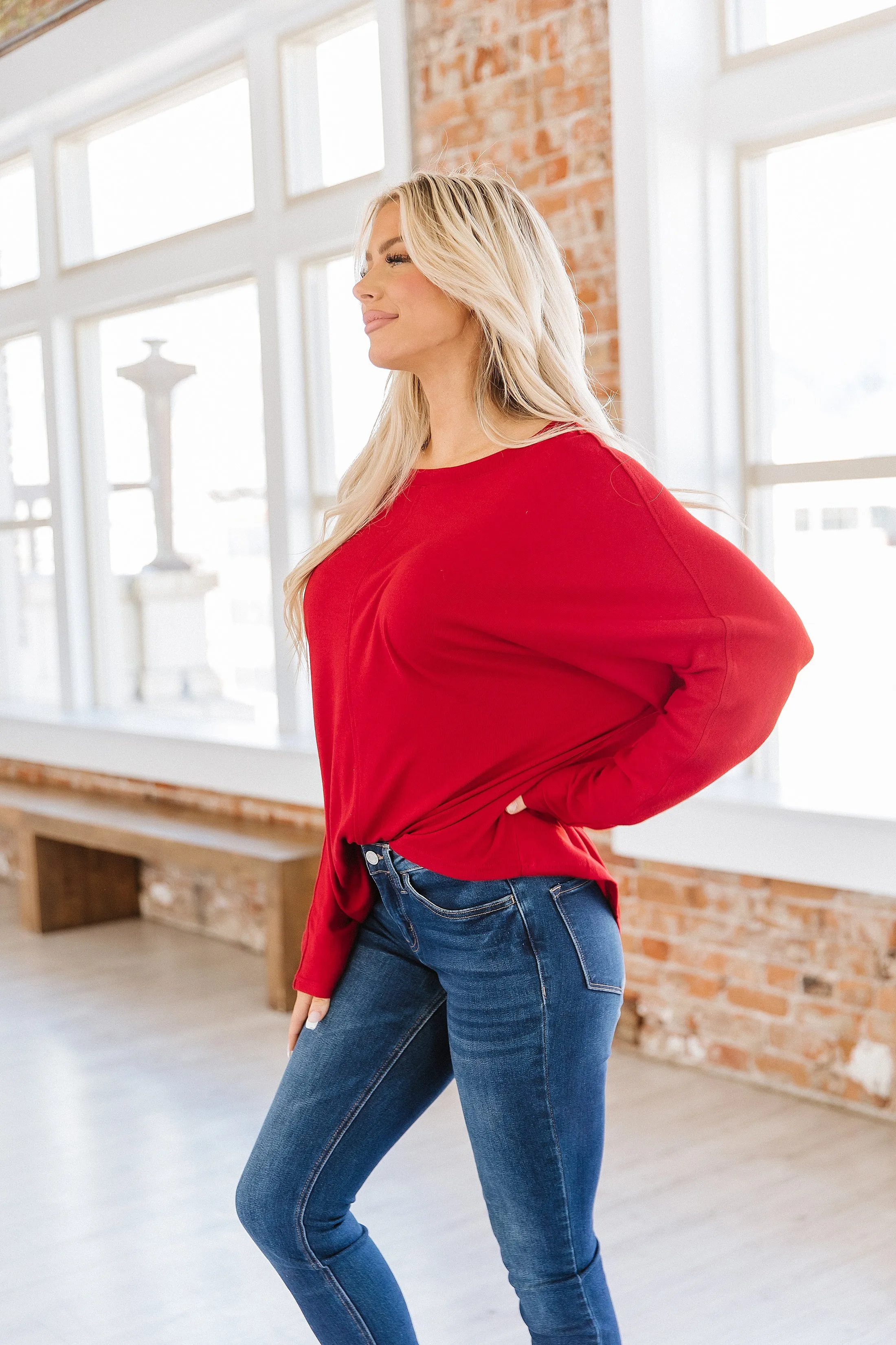 Whitney Knit Seam Tunic | S-2XL | PRE ORDER