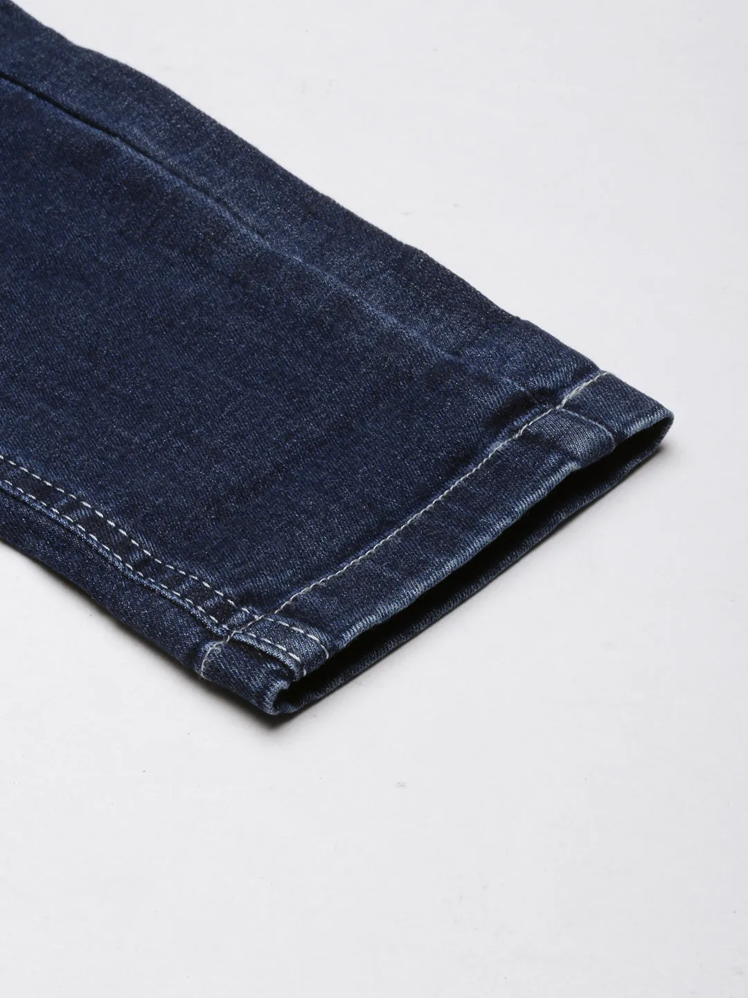 Women Navy Blue Denim Jeans