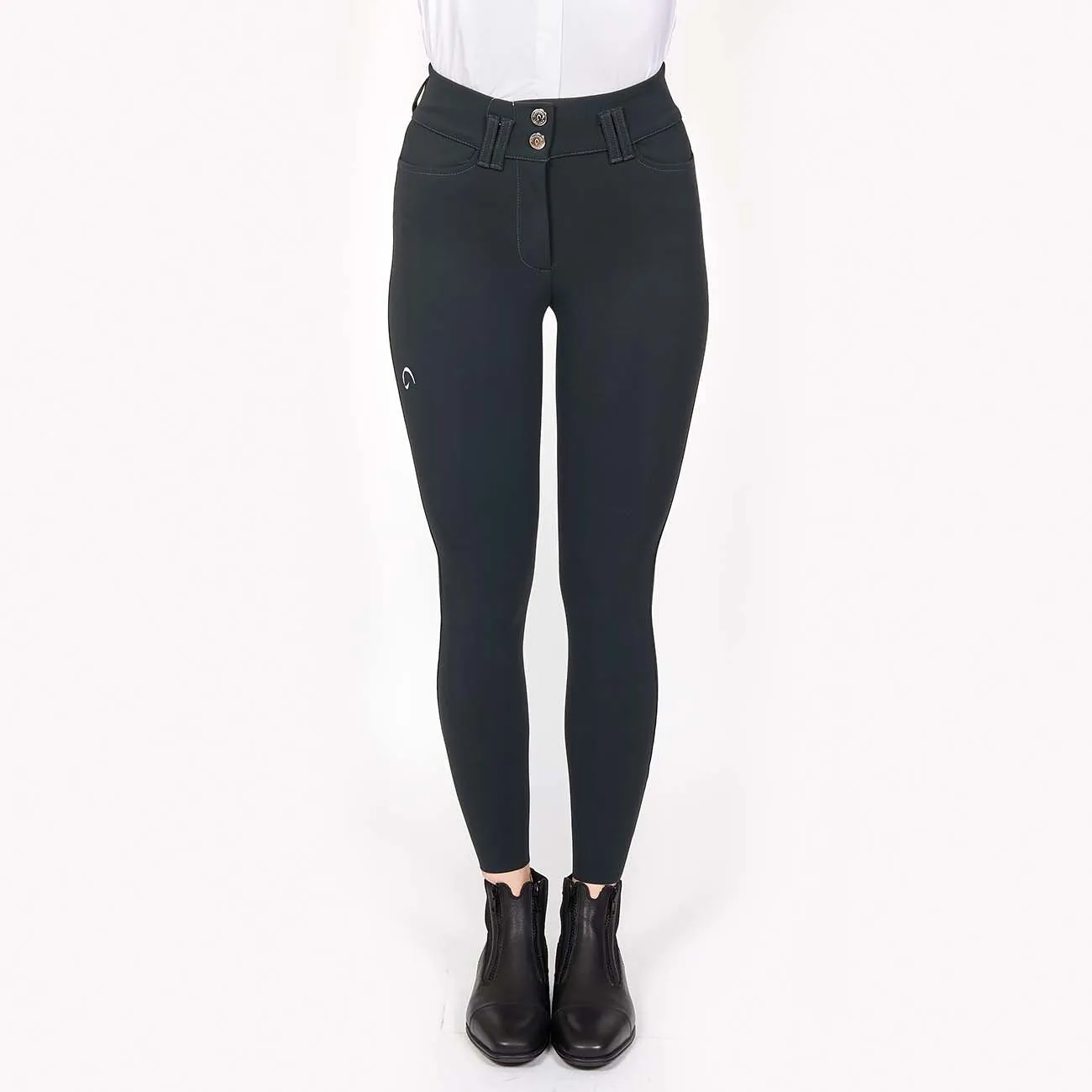 WOMEN&#x27;S RIDING BREECHES HIGH WAIST WITHOUT GRIP MOD. BERLIN