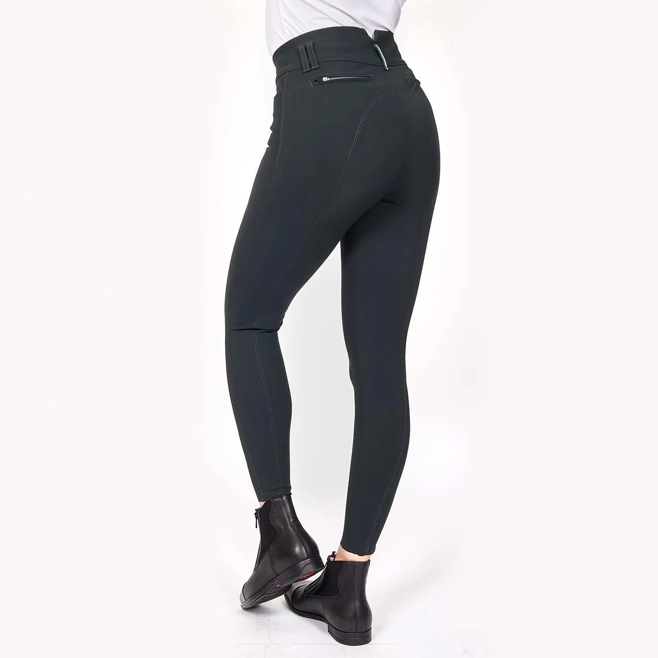 WOMEN&#x27;S RIDING BREECHES HIGH WAIST WITHOUT GRIP MOD. BERLIN