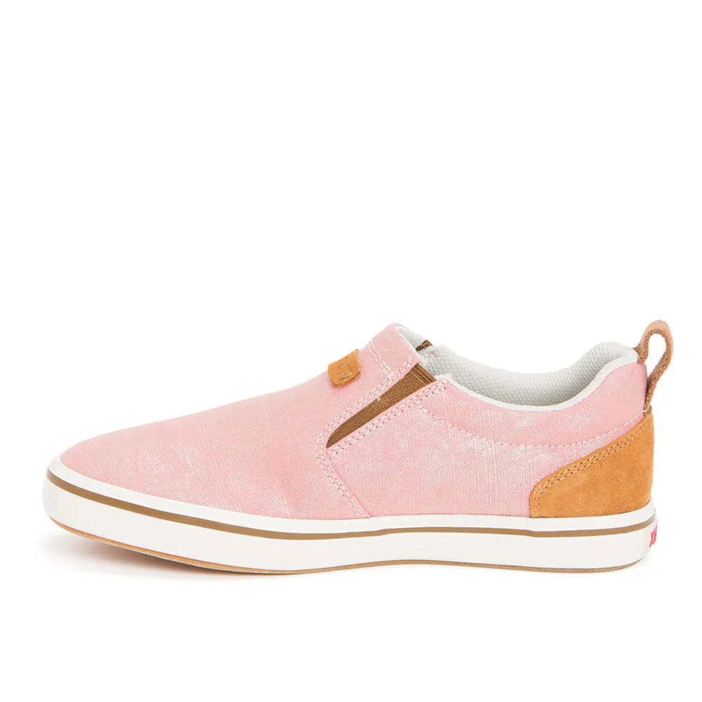 XTRATUF Women's Sharkbyte Canvas Slip-On- Salmon